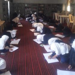 A drawing competition has been conducted for 5th class i