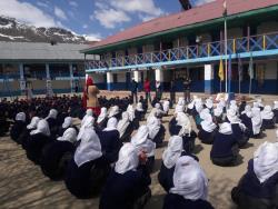 A special assembly for the awareness on Air and water pollution was conducted.