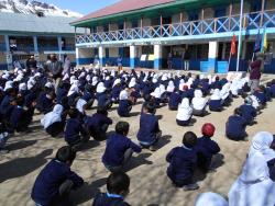 : Special Morning assembly was organized in school on the Topic of MAHARANA PRATAP SINGH House