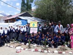 World environment day was celebrated at AGS Drass